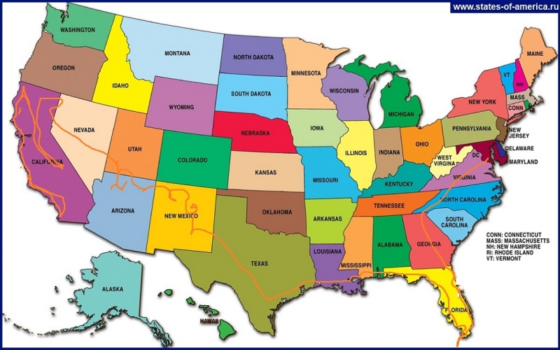 США с Востока на Запад: через горы, пляжи и песочницу