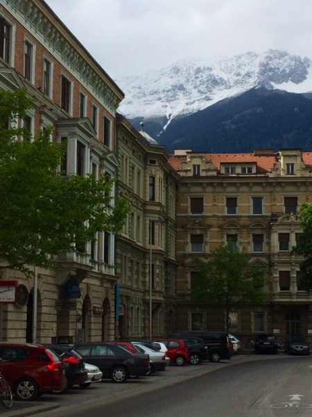 Тироль в каплях дождя