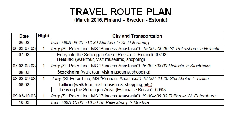 Виза в Финляндию в Москве — подача в посольство