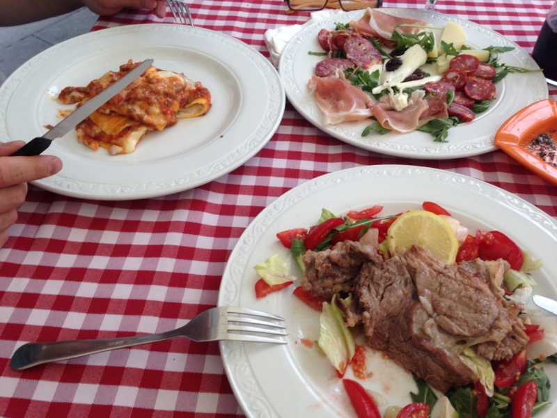 Неаполь и Террачина. Финансовый отчёт. Фото с телефона.