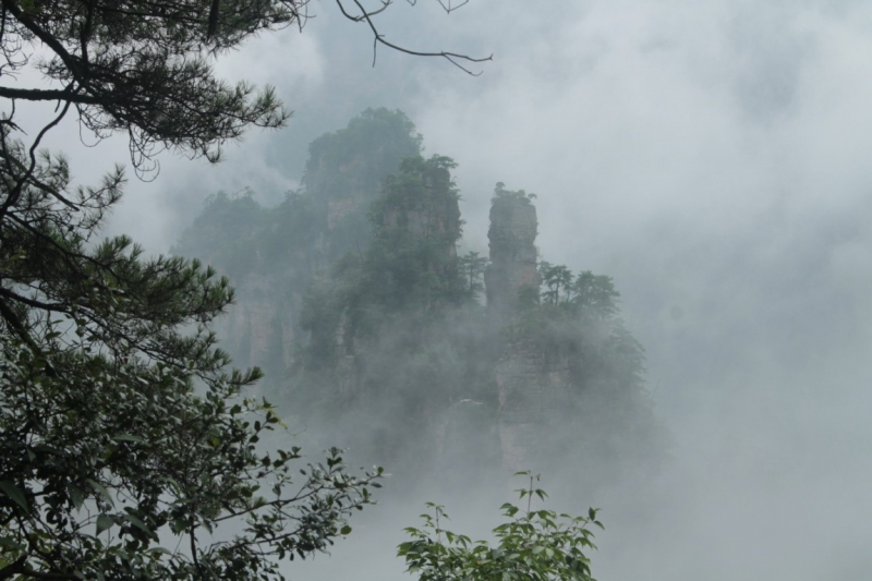 Август 2015. Пекин-Гуйлинь-Яншо-Фенхуань-Чжанцзяцзе-Хуашань-Сиань-Чжанье(Полосатые горы)