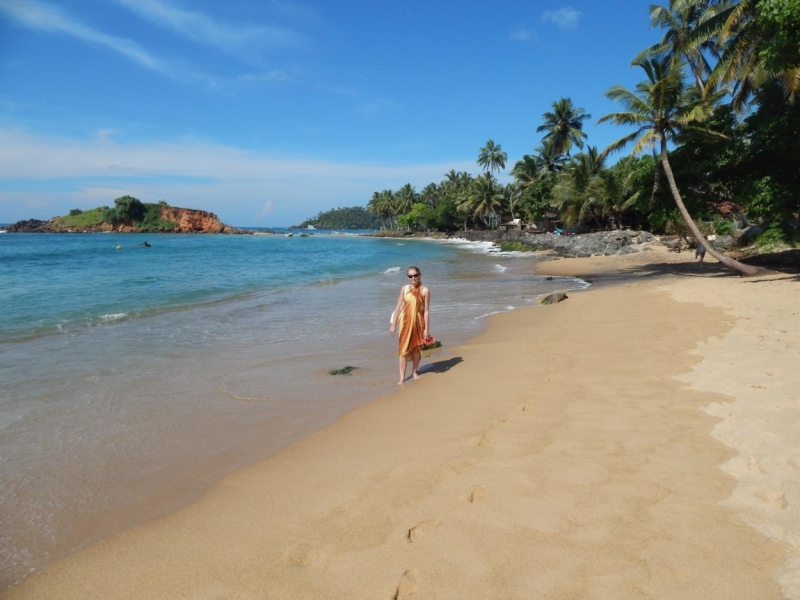 Шри Ланка в феврале.