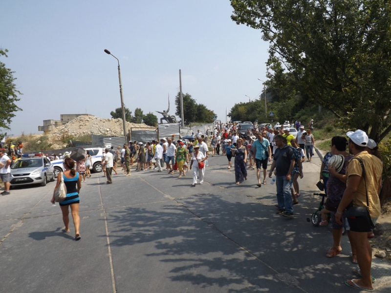 Крым в июле-августе 2016. Феодосия, Севастополь (день ВМФ), Бахчисарай, Евпатория.