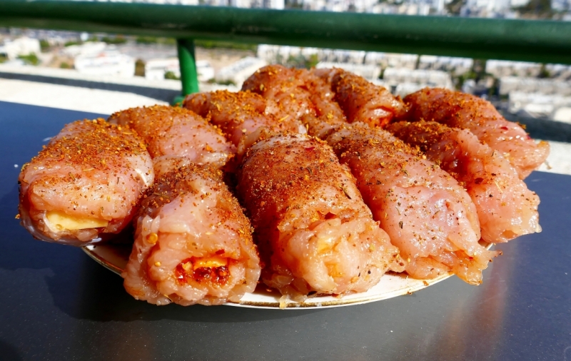 Готовим на балконе.