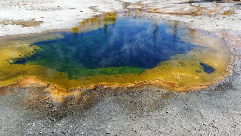 Yellowstone октябрь 2016