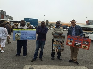 Круизный порт Валвис Бэй, Намибия (Walvis Bay, Namibia)