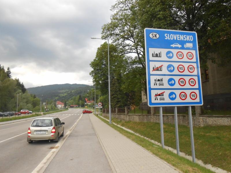 Маршрут по Словакии на неделю (июнь 2016).