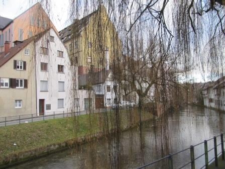 Зимний Альгой и окрестности (Мемминген, Ульм, Диллинген), без машины. Декабрь 2016.