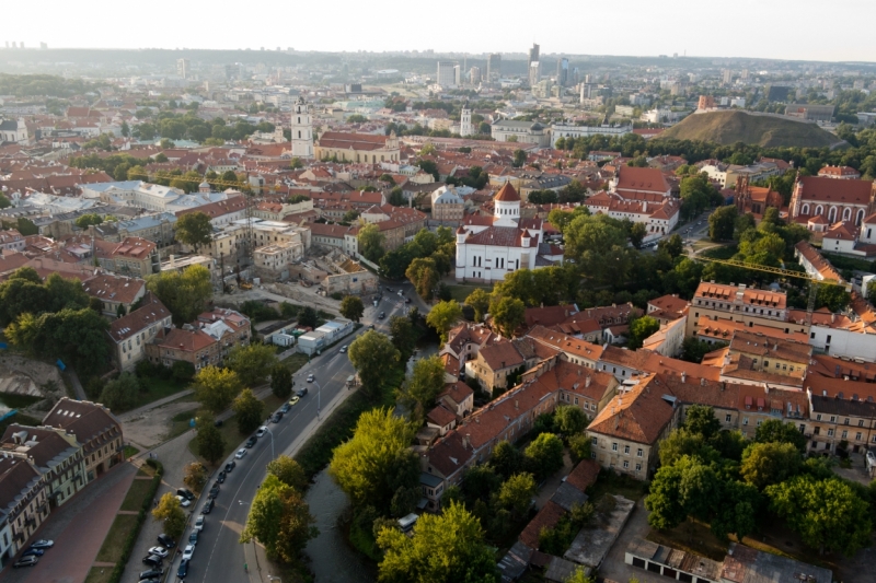 "Лучший вид на этот город" (посмотрим на Вильнюс со смотровых площадок)