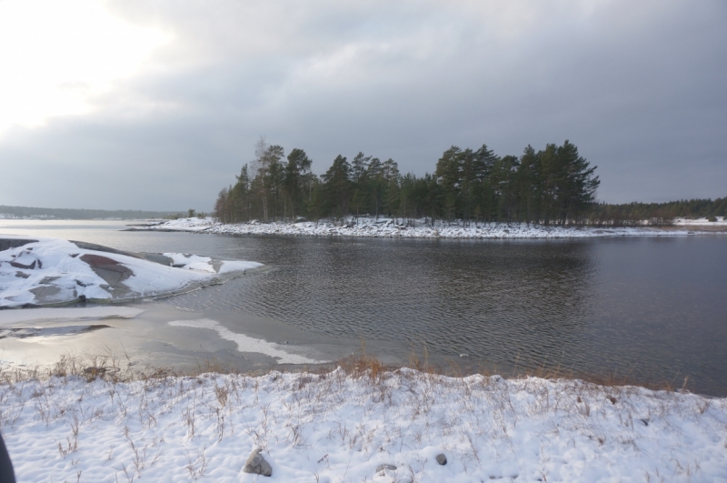 Фотоотчёт Карелия Сортавала, остров Койонсаари ноябрь 2016