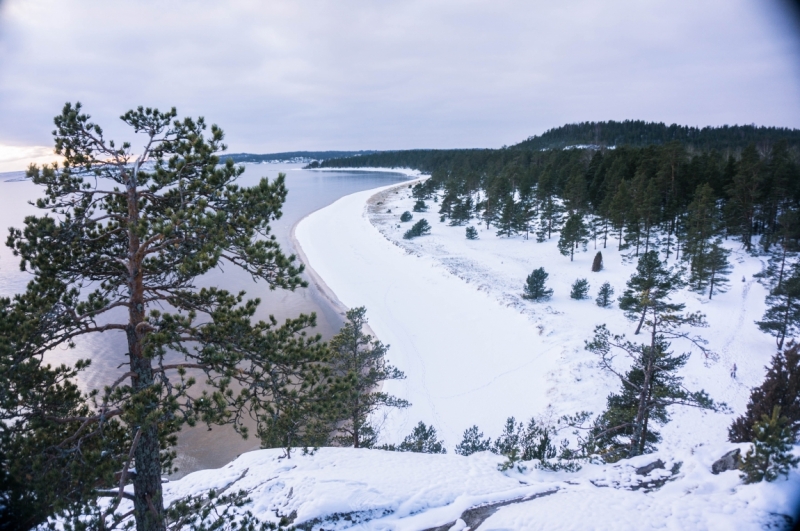 Фотоотчёт Карелия Сортавала, остров Койонсаари ноябрь 2016