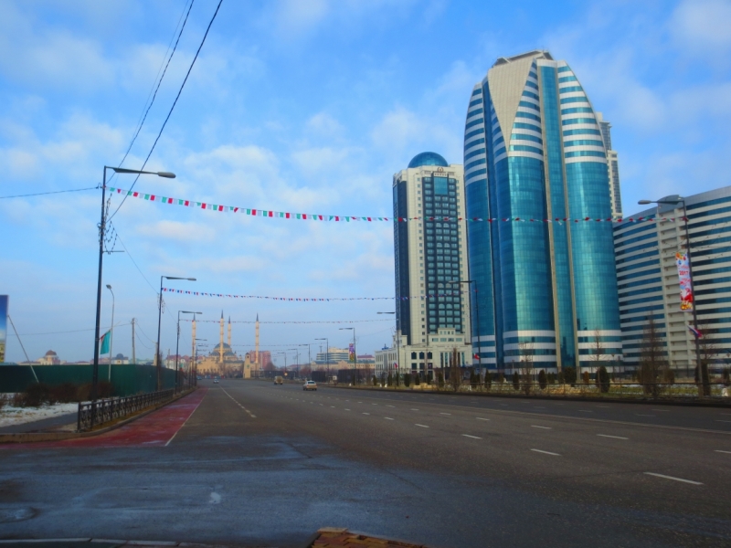 Пара дней в Грозном январь 2017