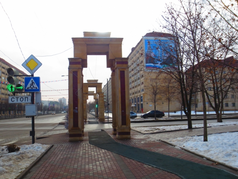 Пара дней в Грозном январь 2017