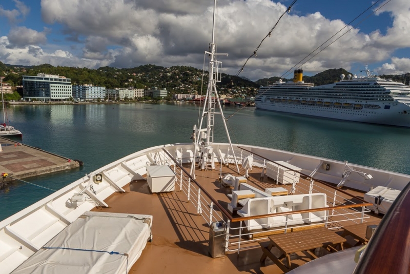 Новогодние Карибы 2017, или, два кольца, три бойца, а посередине - HAL Nieuw Amsterdam