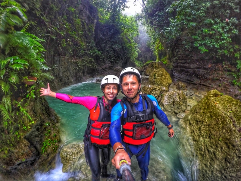 Kawasan Canyoneering, Badian, Себу