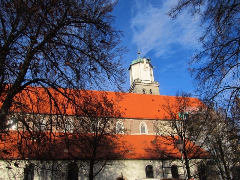 Зимний Альгой и окрестности (Мемминген, Ульм, Диллинген), без машины. Декабрь 2016.