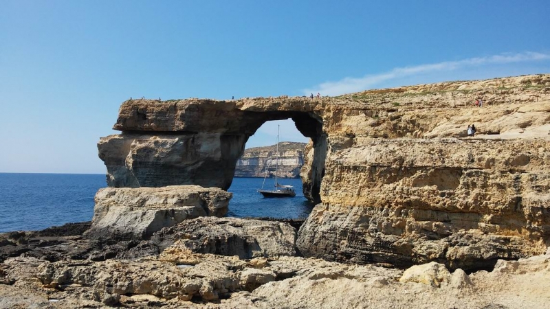На Мальте разрушено расположенное на острове Гозо Лазурное окно