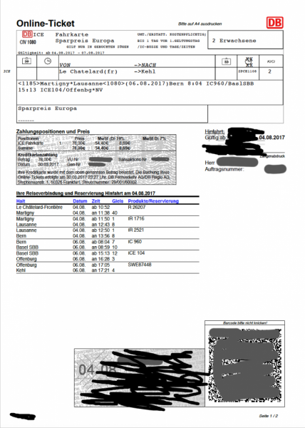 Немецкие железные дороги Deutsche Bahn