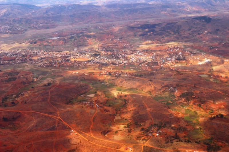 с воздуха