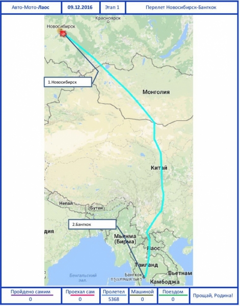 Предпредпоследнее путешествия в Лаос с 09.12.2016-26.12.2016