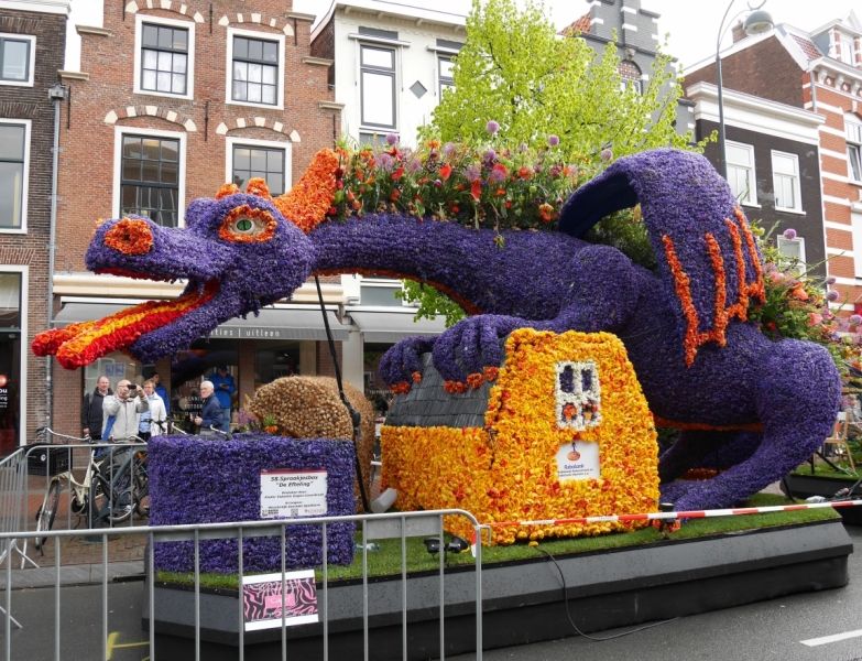 Цветочные поля и Bloemencorso 2017