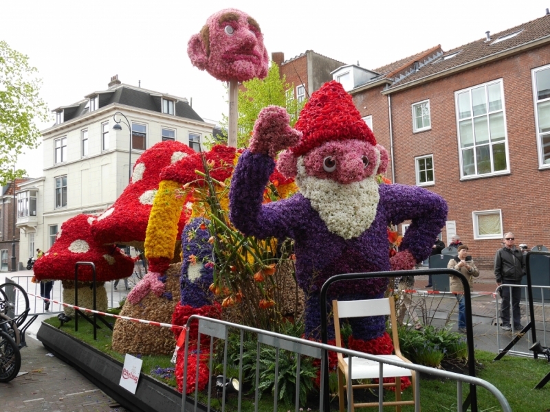 Цветочные поля и Bloemencorso 2017