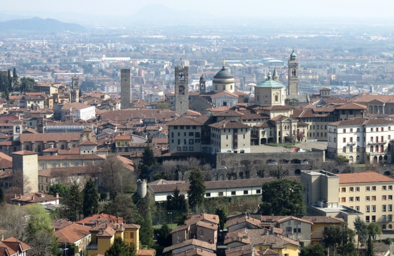 Случайная Италия. Просто погулять. Бергамо-Больцано-Брешиа, март 2017.