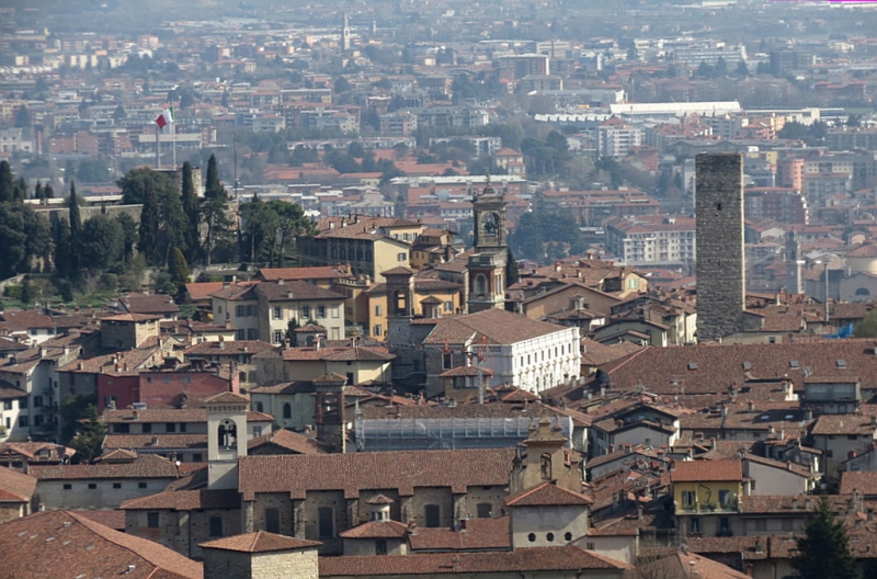 Случайная Италия. Просто погулять. Бергамо-Больцано-Брешиа, март 2017.