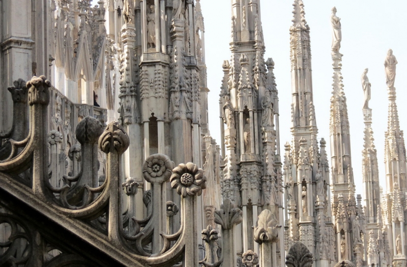 Случайная Италия. Просто погулять. Бергамо-Больцано-Брешиа, март 2017.