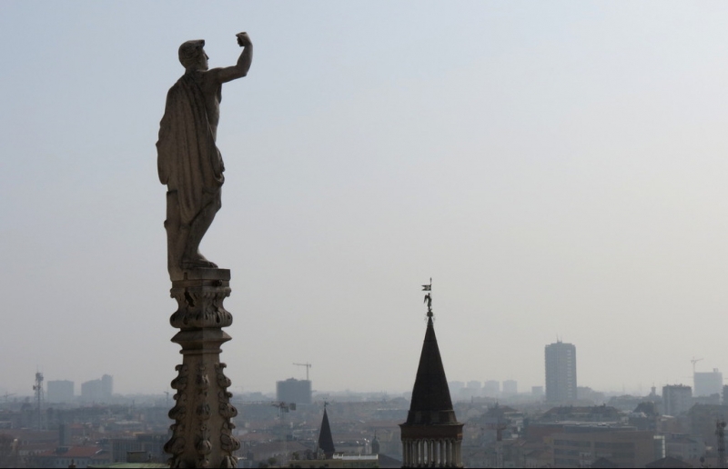 Случайная Италия. Просто погулять. Бергамо-Больцано-Брешиа, март 2017.