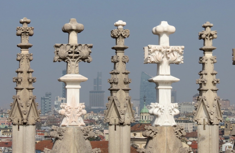 Случайная Италия. Просто погулять. Бергамо-Больцано-Брешиа, март 2017.