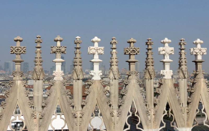 Случайная Италия. Просто погулять. Бергамо-Больцано-Брешиа, март 2017.