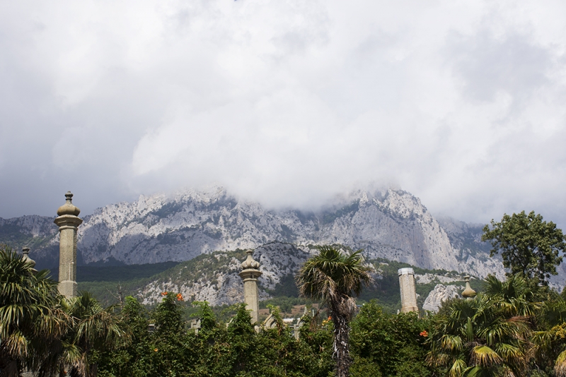 Ай Петри в облаках