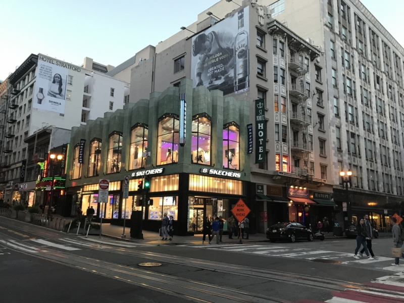 Большие города . Запад и Восток США