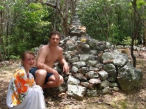 На вершине горы острова Ко Лан