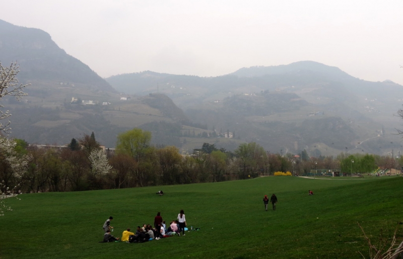 Случайная Италия. Просто погулять. Бергамо-Больцано-Брешиа, март 2017.