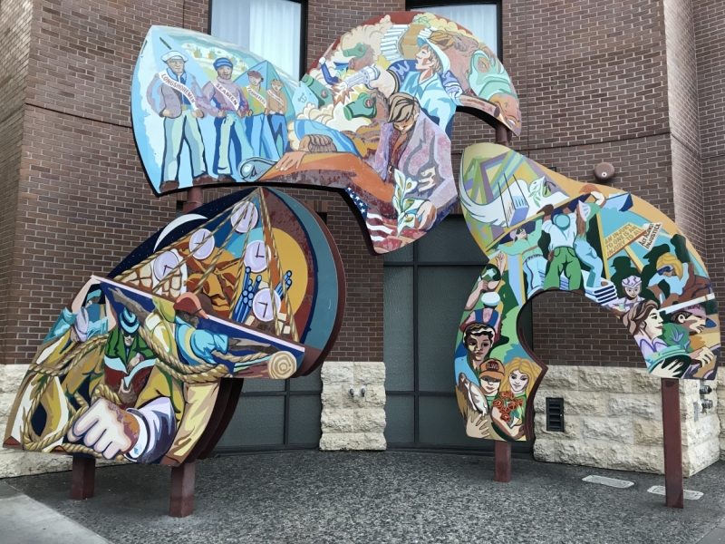 Большие города . Запад и Восток США