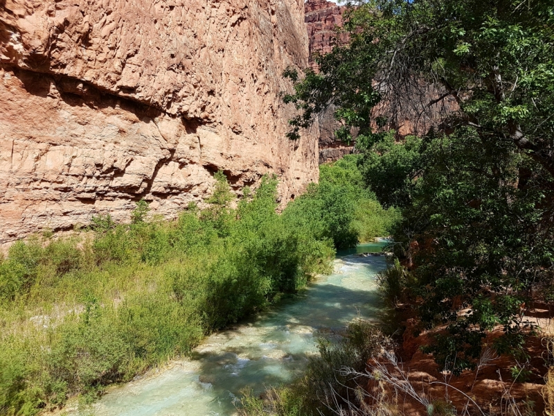 Водопады Хавасу (Havasu Falls) Аризона. Куда приводят мечты