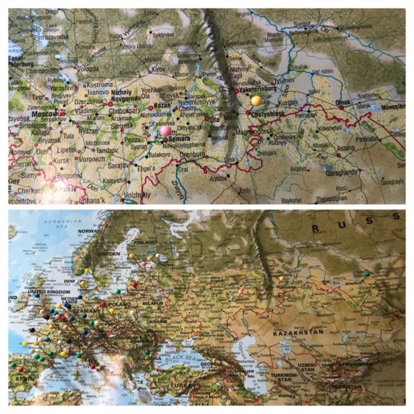 Большие города . Запад и Восток США