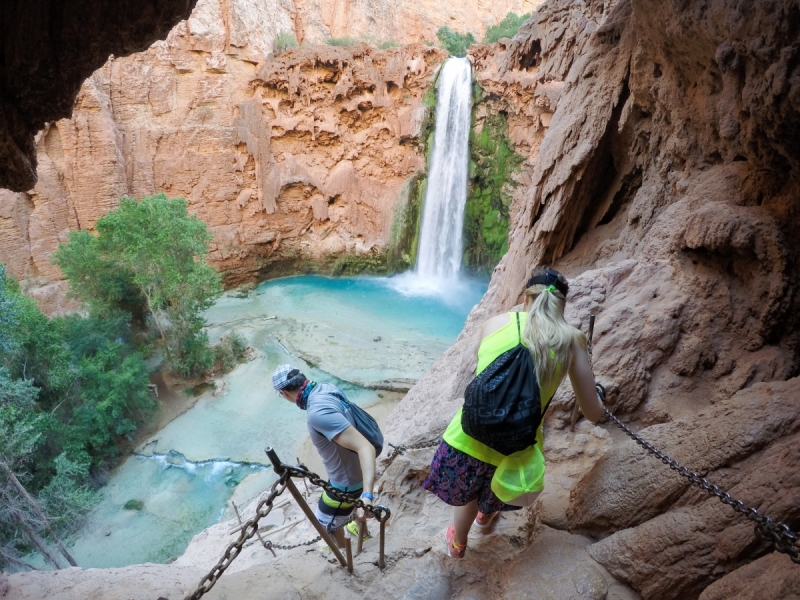 Водопады Хавасу (Havasu Falls) Аризона. Куда приводят мечты