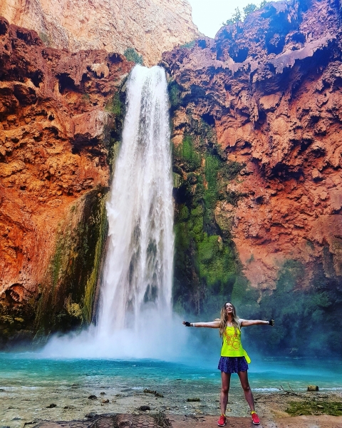 Водопады Хавасу (Havasu Falls) Аризона. Куда приводят мечты