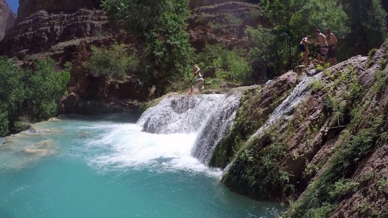 Водопады Хавасу (Havasu Falls) Аризона. Куда приводят мечты