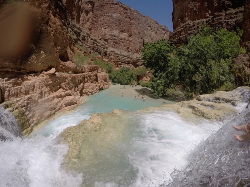 Водопады Хавасу (Havasu Falls) Аризона. Куда приводят мечты