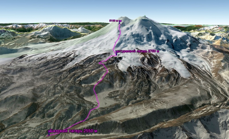 Эльбрус в июне 2017