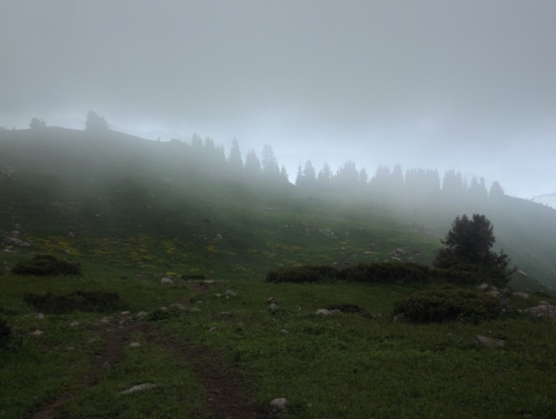 Алматы, пик Фурманова