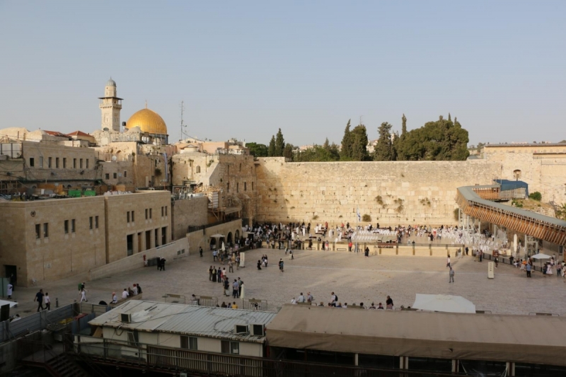 По обе стороны реки Иордан на пасху 2017: Иордания и Израиль