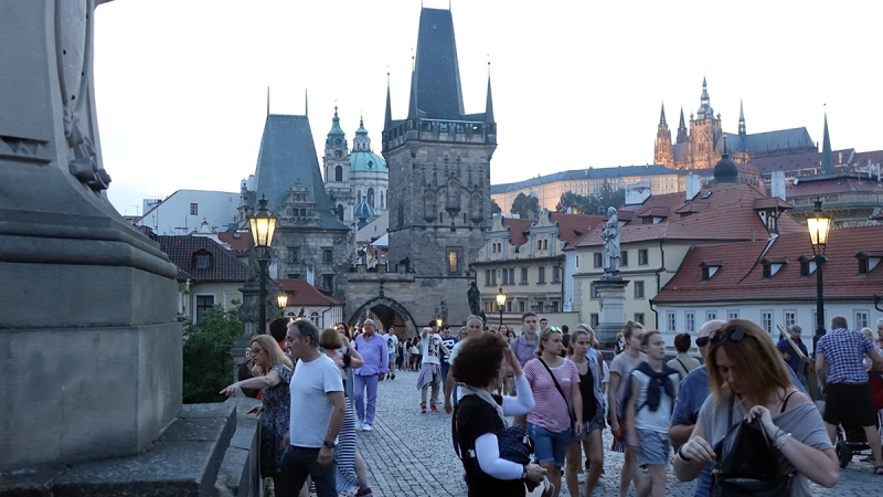 Семейное путешествие по Чешским просторам на автомобиле в июле 2017