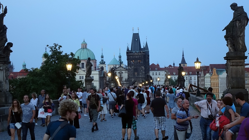 Семейное путешествие по Чешским просторам на автомобиле в июле 2017