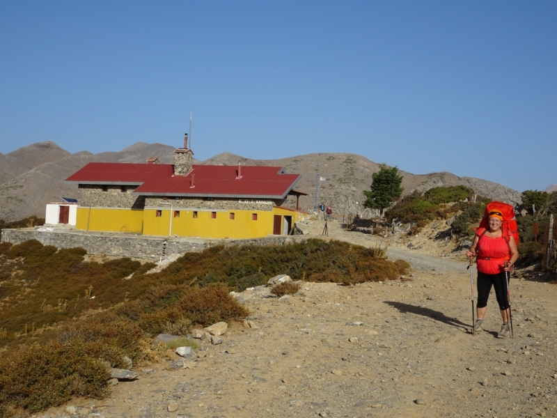 Горы Западного Крита, Лефка Ори октябрь 2016