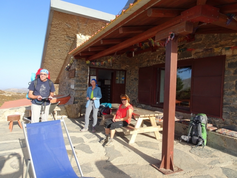 Горы Западного Крита, Лефка Ори октябрь 2016